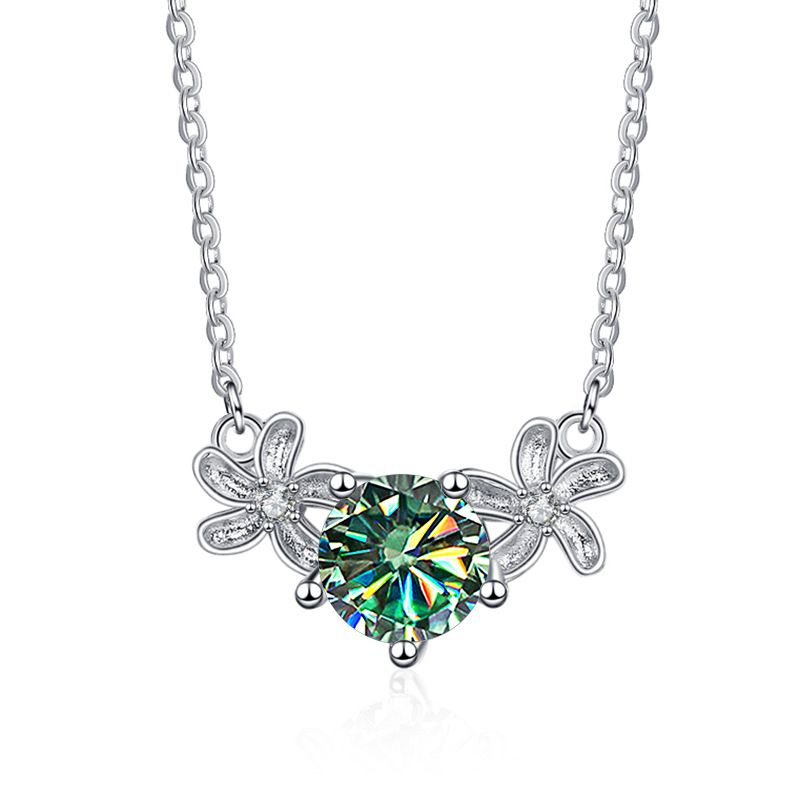 Tancise, collana in argento con ciondolo a forma di dolce margherita a forma di fiore, da donna, in moissanite da 1 carato, gioiello di fidanzamento, idea regalo_voghion.com