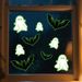 Glow-in-the-Dark Halloween Bat & Ghost Wall Stickers – Self-Adhesive Spooky Decor For Party, Home & Office (Multiple Sizes & Designs)_voghion.com
