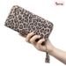Portafoglio lungo di lusso con stampa leopardata e protezione RFID – Portafoglio sottile in vera pelle con cerniera e scomparti multi-carta per donna_voghion.com