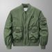 Herren Bomberjacke Jacke Fluganzug Baseball Uniform Arbeit_voghion.com