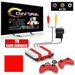 Console per videogiochi 620 Home TV Double Play Nostalgic MINI Wireless Rosso e Bianco Macchina NES_voghion.com
