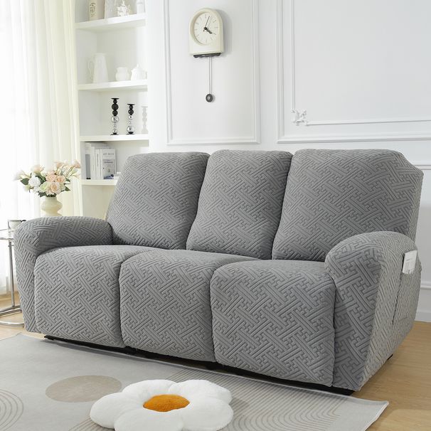 Housse élastique pour canapé Chesterfield, protection intégrale de luxe pour canapés d'angle et fauteuils inclinables, design minimaliste moderne_voghion.com