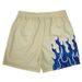 2022 flame basketball shorts sports casual breathable quick drying fiess mesh shorts for men308_voghion.com