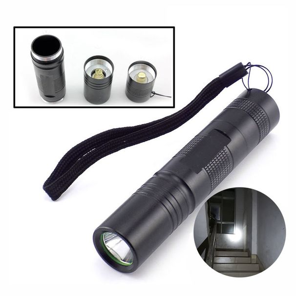 5-Mode Flashlight Flash Torch Light 18650 Flashlight Penlight LED Lantern Camping Protable_voghion.com