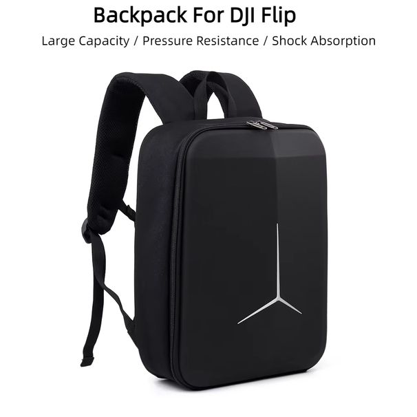 Rucksack mit großer Kapazität, geeignet für DJI Flip Storage Schultertasche, Stoßdämpfung und Druckfestigkeit für Drohnen_voghion.com