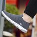 Men's Summer New Breathable Hollow Mesh One Foot Lazy Shoes, Middle-aged And Elderly Soft Soled Casual Shoes_voghion.com