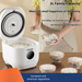 Taiwan Ceramic Glaze Rice Cooker - Multi-Functional Intelligent Rice & Soup Separation Pot_voghion.com