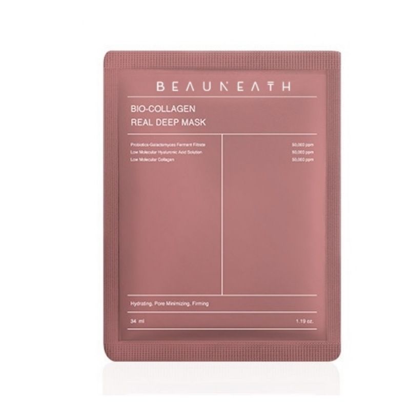 Behandelingen & Maskers Beauneath Bio Collageen Masker Hydraterend Hydraterende Patch FMask Huidverjonging_voghion.com