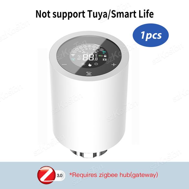 eWek APP ZigBee termostaat radiaatori ajam nutika kodu programmeeritav termoregulaator Alexa ja Google Alice jaoks_voghion.com