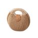 Women's Bags Internet Celebrity Same Style Fashion Leisure Pastoral Rattan Straw Women's Small Round Handbag Seaside Holiday Beach Bag Shell Bag_voghion.com