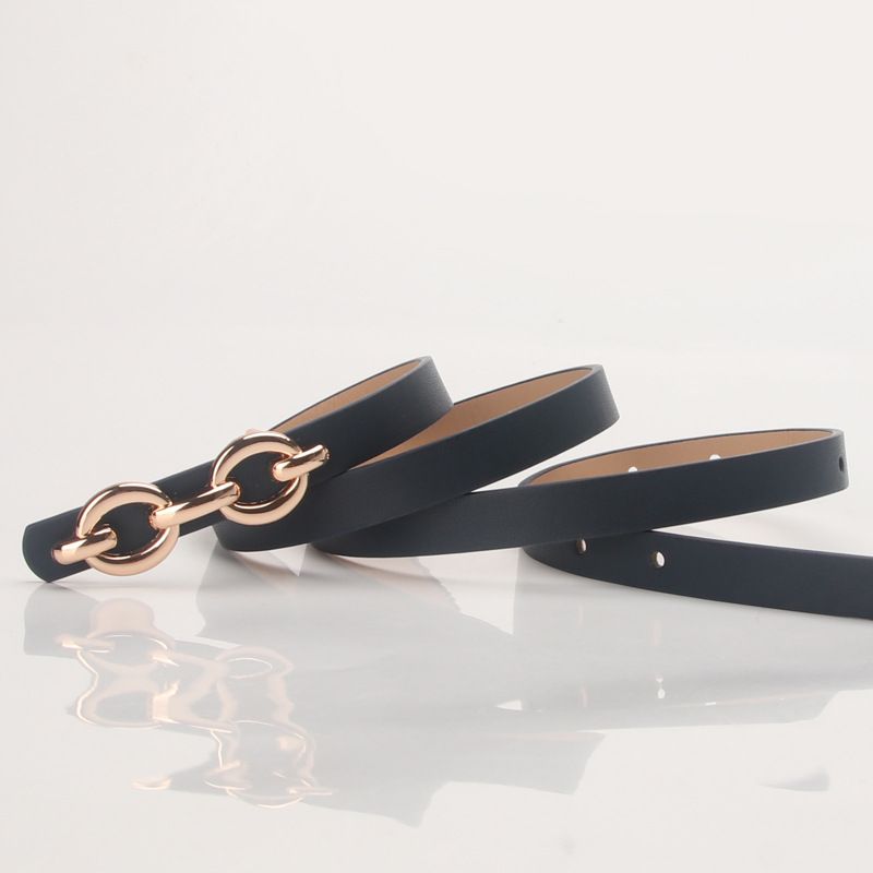 Women's Belts chain type decorative fashion skirt belt shirt waist simple jeans small belt_voghion.com