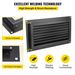 VEVOR Flood Vent, 8" Height X 16" Width Foundation Flood Vent, To Reduce Foundation Damage And Flood Risk, Black, Wall Mounted Flood Vent, For Crawl Spaces,Garages & Full Height Enclosures_voghion.com