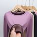 Body Shaping Top Women's T-Shirt Winter Thickened Thermal Underwear Fleece Lined Round Neck 37 Base Layer Integrated_voghion.com