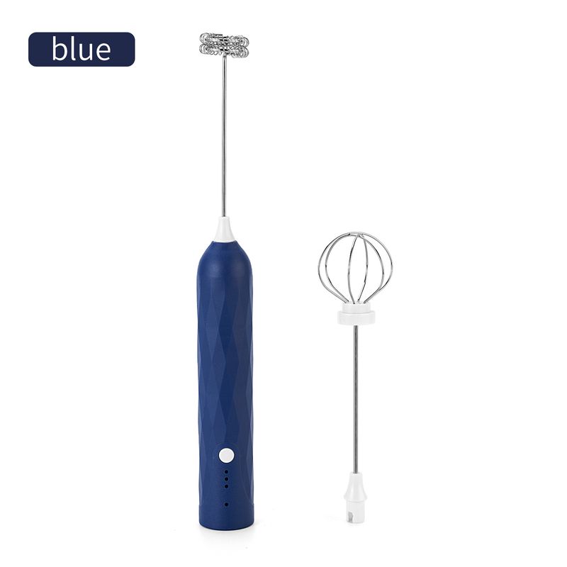 Electric Egg Beater 3 Speeds Milk Frother Portable USB Mixer Hand Held Coffee Whisk Household Kitchen Gadgets Foamer_voghion.com