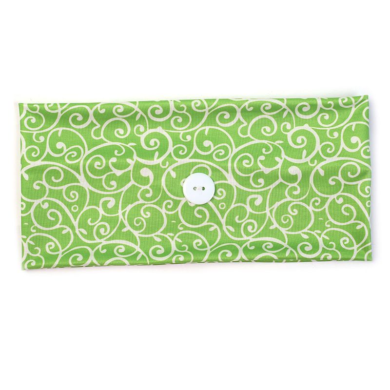 New Mask Anti-Strangle Button Headband Sports Elastic Hairband_voghion.com