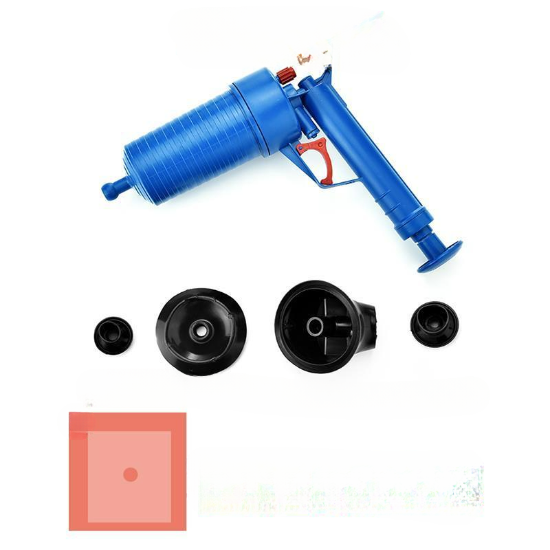 Desatascador de inodoro de alta presión de un solo uso, herramienta mágica para el hogar para destapar desagües y tuberías._voghion.com