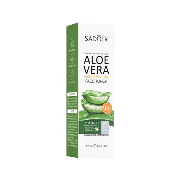 SADOER Aloe Moisturizing Soothing Hydratační, zkrášlující a vyživující pleťová pleťová voda_voghion.com