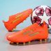 Jugend-Fußballschuhe mit langen Spikes, nahtlos geschnitten_voghion.com