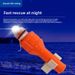 Marine Life Jacket Seawater Lifebuoy Dry Lithium Battery Self-Illuminating Floating Explosion-Proof Signal Light CCS_voghion.com