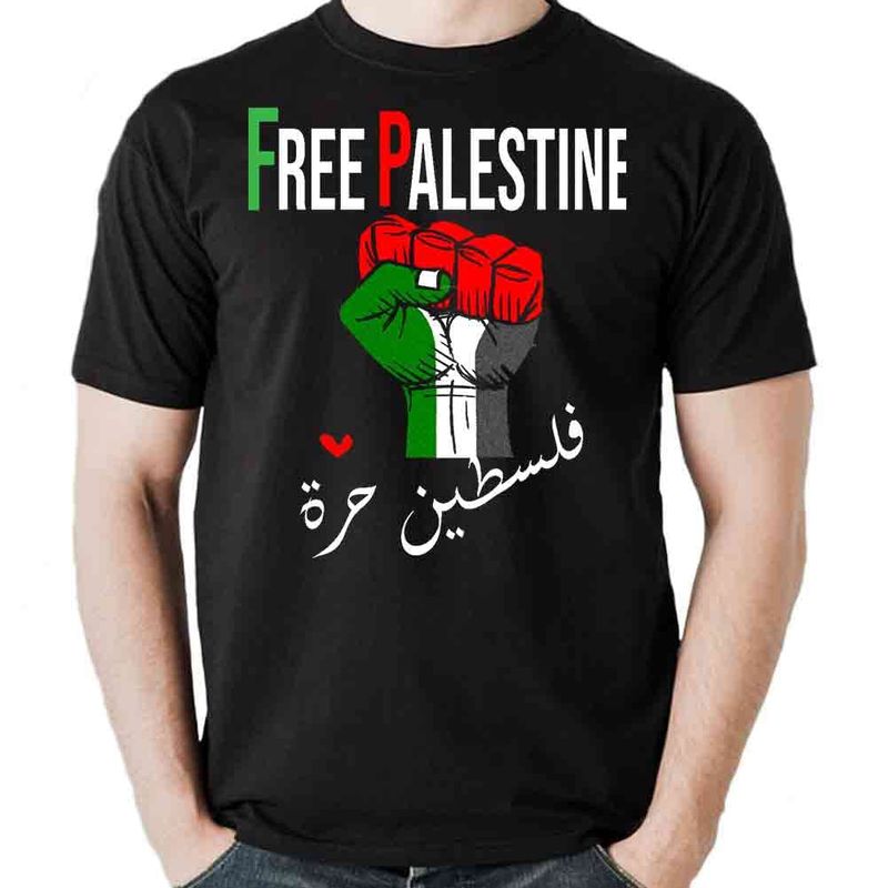 Palestina Free Palestine Herren Gaza Palästinenser Damen T-Shirt_voghion.com