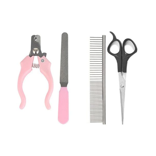 Professionelles Tierpflegeset – Kabellose Schermaschine mit Keramikklinge, 8-teiliges Set, geräuscharm (36 dB), wiederaufladbar für Hunde und Katzen_voghion.com