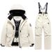 Winter Children's Suit Set Boys' Warm Waterproof Windproof Professional One-piece Girls' Ski Overalls_voghion.com