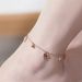 Shuosbai Lucky Clover Bells Charm Anklet Foot Chain Women Summer Sandal Ankle Bracelet_voghion.com