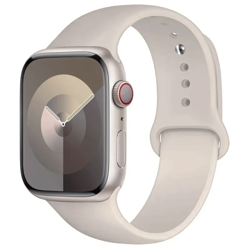 Silikonebånd til iWatch-rem 44mm 45mm 40mm 41mm 42-38mm 45mm sportsrem iwatch serie 8 7 6 5 4 3 SE 9 Ultra 2 49mm_voghion.com