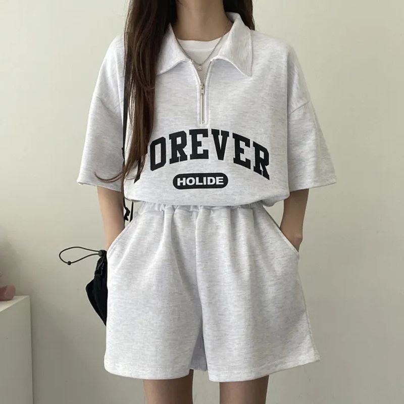 Women's Clothing Fashion Suit For Women In Summer Sleeveless Hooded Striped Knitted Top High Waist Wide Leg Pants Two Piece Suit_voghion.com