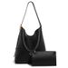 Stylish Tote Women - Spacious Bucket Shoulder With Magnetic Closure, Perfect For Work & Travel Soft Leather Commuter Bag_voghion.com