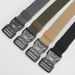 HOT FARAMIGO  New Tactical Metal Buckle Quick Release Elastic Casual Tooling Training Men's Trousers Belt YD124_voghion.com