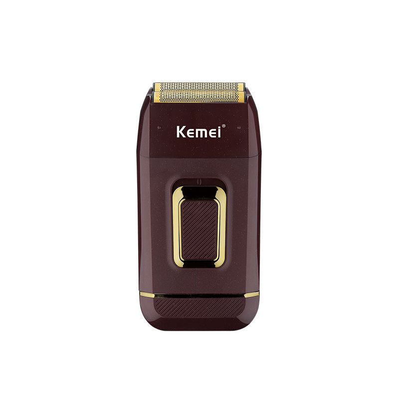 Kemei KM-2031 Professionell ny vattentät elektrisk rakhyvel för män USB-laddningsrakapparat_voghion.com