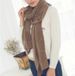 2022 New Knitted Autumn/Winter Women's Korean Solid Color Neck, Woolen Scarf, and Shawl_voghion.com