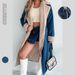 Eleganter Trenchcoat für Damen – Denim mit Sherpa-Futter, Gürtel in der Taille und Doppeltaschen (XS-XXL, gesteppte Innenseite, Oversize-Passform)_voghion.com