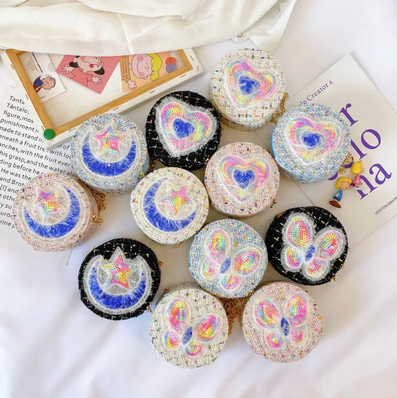 Fashion Purses Newest Children Handbags Classic Pattern Cotton And Hemp Kids Shoulder Baby Travel Snacks Bags Christmas_voghion.com