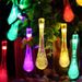 Cross-Border Solar Bubble Outdoor Water Drop Round Ball Christmas Garden Festival Decoration String Lights_voghion.com