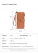 Japanese Retro Women's Leather Clutch - Ultra-thin Bifold Wallet With Zipper Coin Pocket And Multiple Card Slots_voghion.com