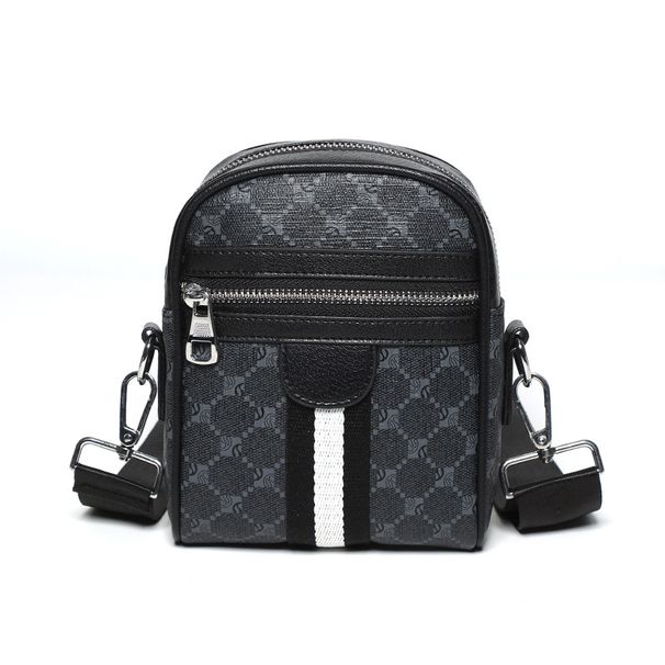 Herrväska Axelväska Vertikal stil Modeväska Mobilväska Liten Axelväska Gatuväska_voghion.com