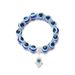 Schmuck Blaues Perlen-Fatima-Hand-Mode-Armband mit bösem Blick, handgefertigt_voghion.com