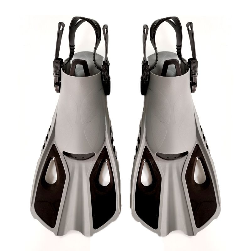 Νέα επαγγελματικά πτερύγια κατάδυσης ρυθμιζόμενα σιλικόνης κολύμβησης επαγγελματική εκπαίδευση κατάδυσης εξοπλισμός κολύμβησης με αναπνευστήρα προμήθεια καθρέφτη_voghion.com