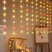 USB Powered LED Star String Lights With Remote Control - Warm White Fairy Lights For Christmas, Party, Home Decoration_voghion.com