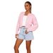 Soft & Stylish Women's Casual Button-Up Knit Cardigan - Lightweight, Breathable & Versatile - Solid Color Open Front Sweater_voghion.com