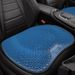 Summer Lumbar Support Honeycomb Gel Ice Thread Seat Backrest Ventilation Breathable Car Cushion Accessories_voghion.com