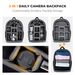 13L Lightweight Backpack Travel Photographer Camera Bag For Canon Sony Nikon DSL DSLR With Tripod Holder_voghion.com