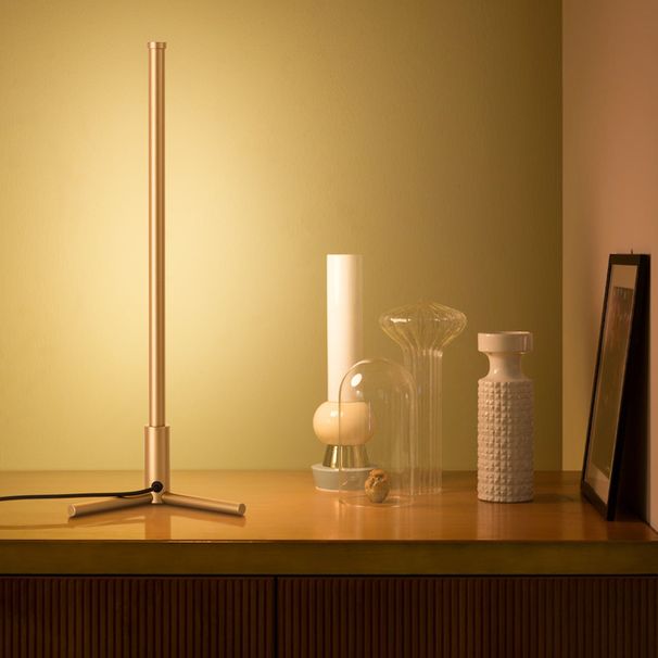RGBCW Corner Table Lamp - Golden_voghion.com