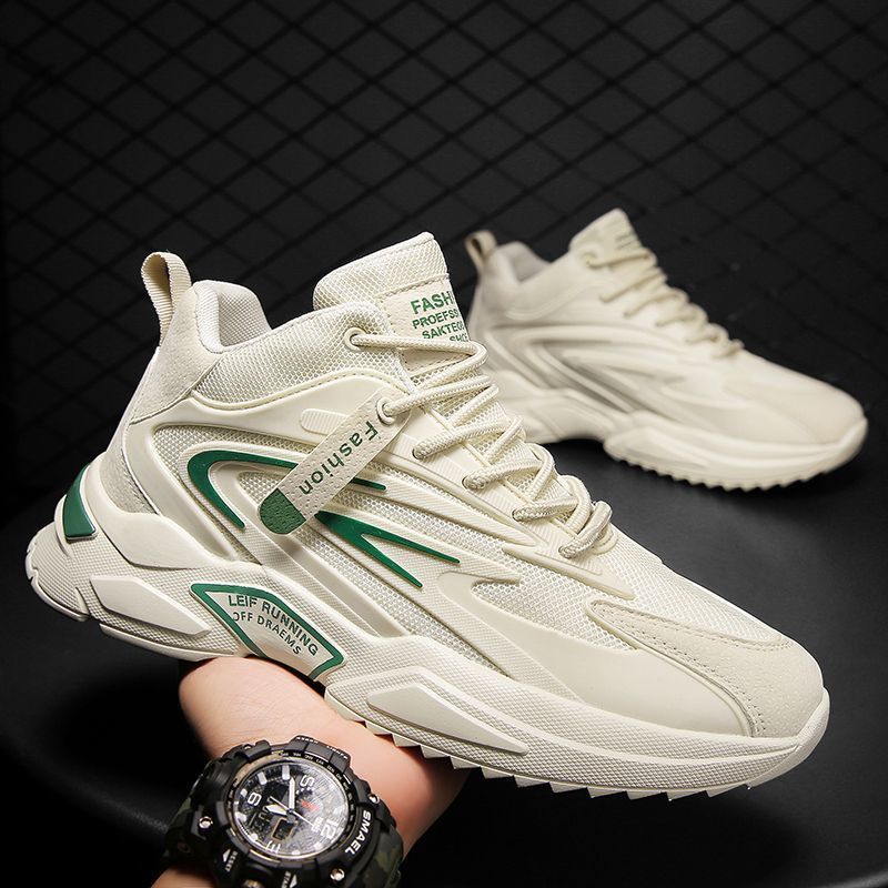 Scarpe da passeggio da uomo Scarpe da tennis Scarpe da ginnastica Scarpe da ginnastica ad assorbimento in tela Calzature Mesh Antiscivolo Traspirante Shock_voghion.com