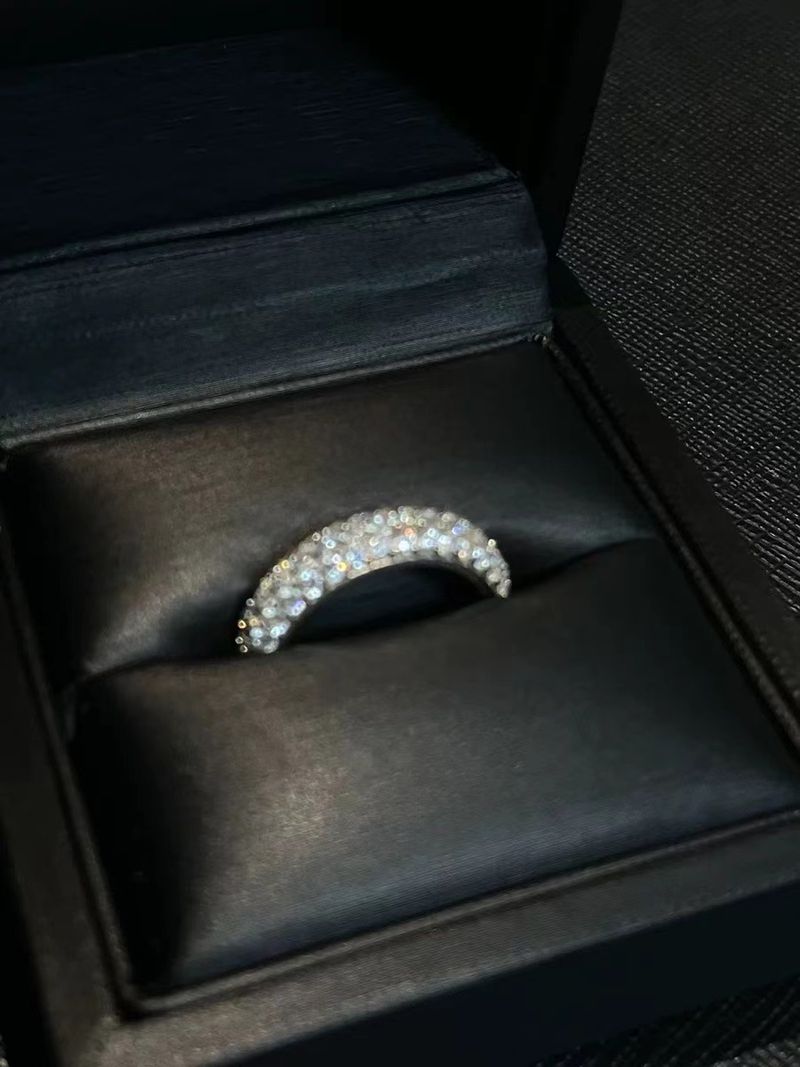 Street Style Cuban Full Diamond für Männer Ins Trend Hip Hop Persönlichkeit Einzelner Zeigefinger Großer Ring_voghion.com