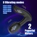 Heart Anal Plug Wireless Remote Control 9 Frequency Vibration Swinging Male And Female Back Court Massage Masturbation_voghion.com