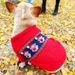 Pet Circle Cat Clothing Apparel Maglione con renna per cani grassi - Stile Bulldog francese_voghion.com