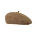 Unisex Solid color pleated styling Beret hat for women light breathable little Bud face painter hat_voghion.com